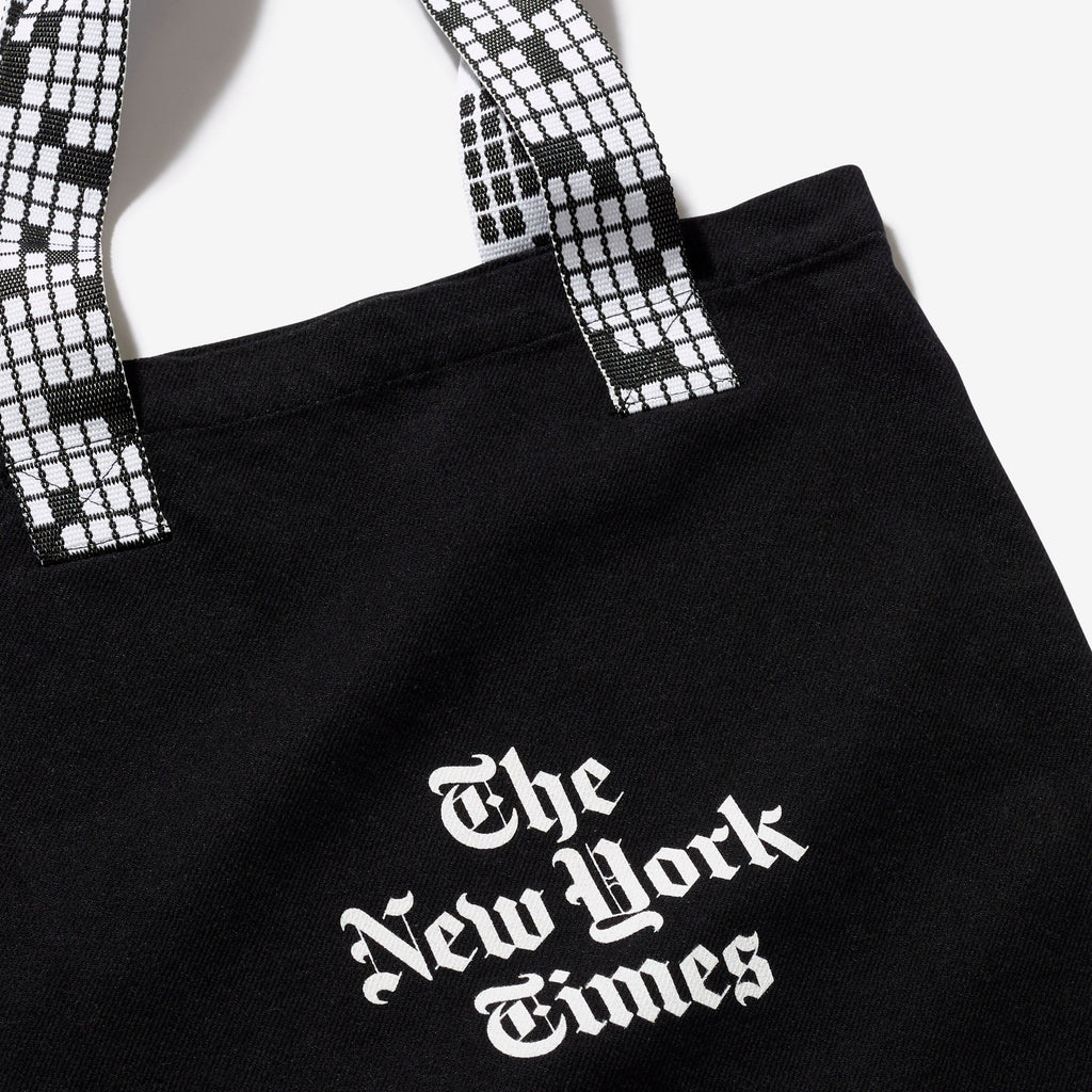 Crossword Handle Tote Bag