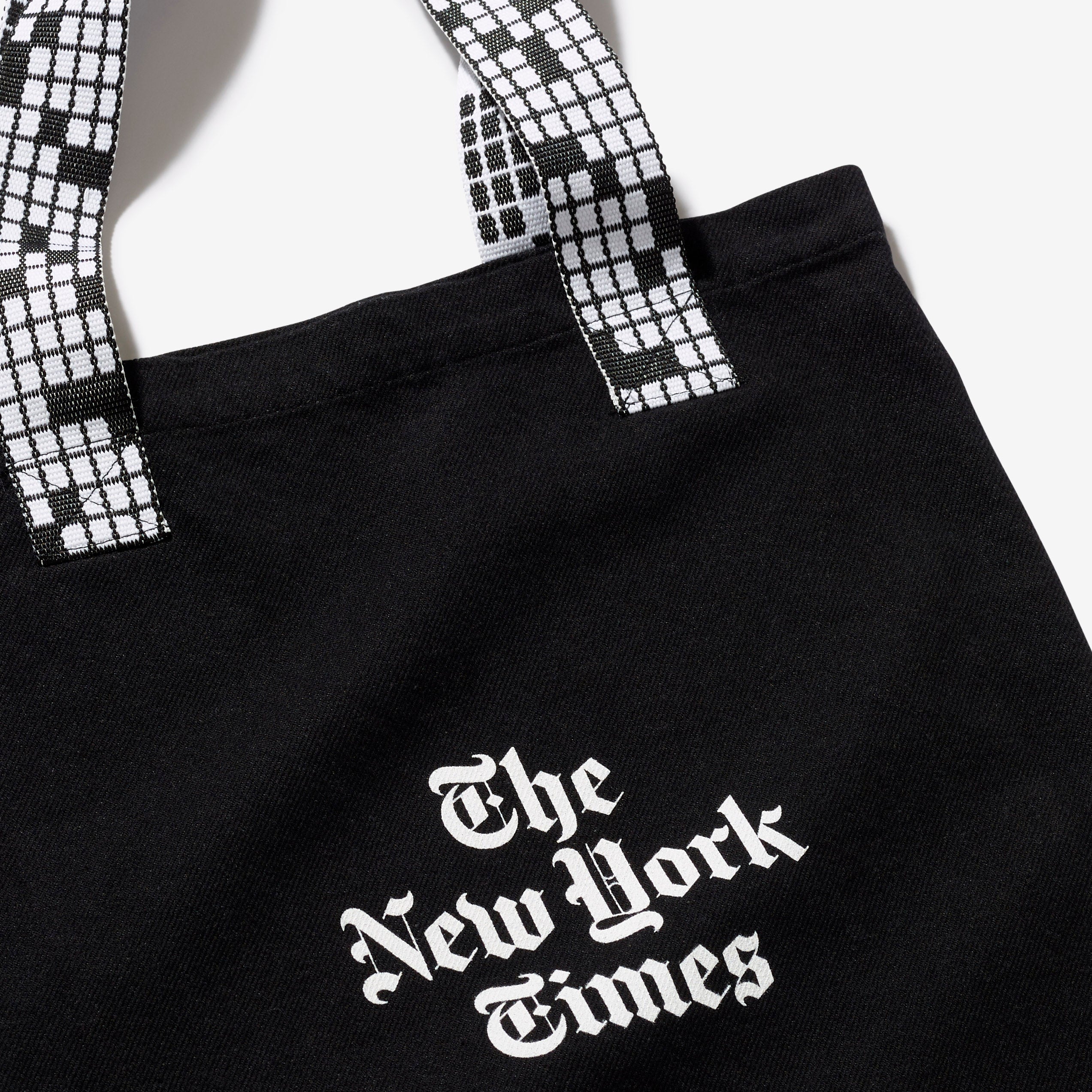 Crossword Handle Tote Bag